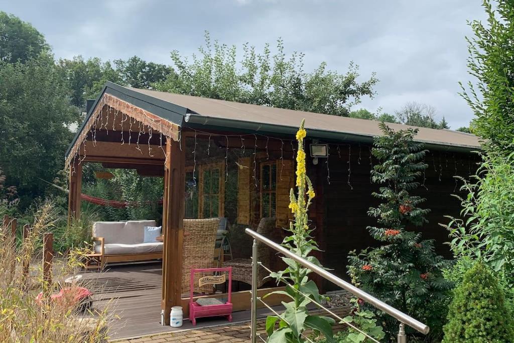 Strandlust Doebeln - Bungalow Fuer Eine Gemuetliche Auszeit Exterior photo